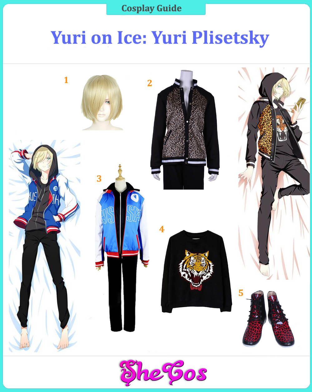 Yuri On Ice Character Cosplay Diy Guides 