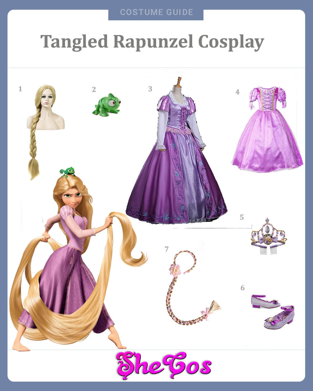 rapunzel cosplay costume