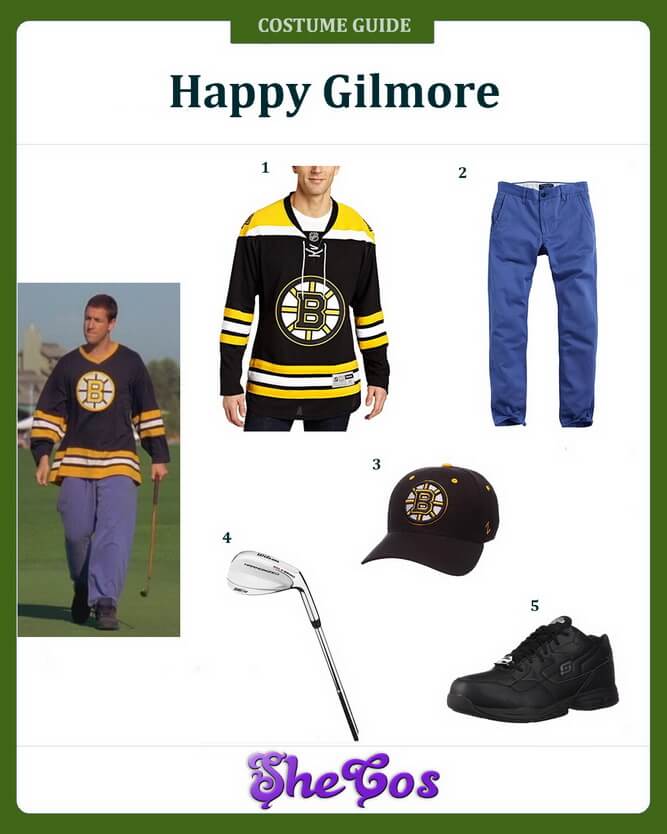 The DIY Guide of Happy Gilmore Costume SheCos Blog