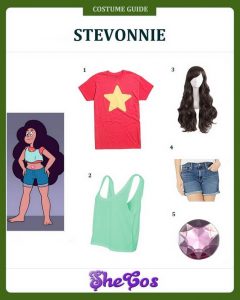 DIY Guide For Steven Universe Stevonnie Cosplay | SheCos Blog