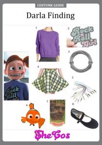 DIY Guide Of Darla Finding Nemo Costume | SheCos Blog
