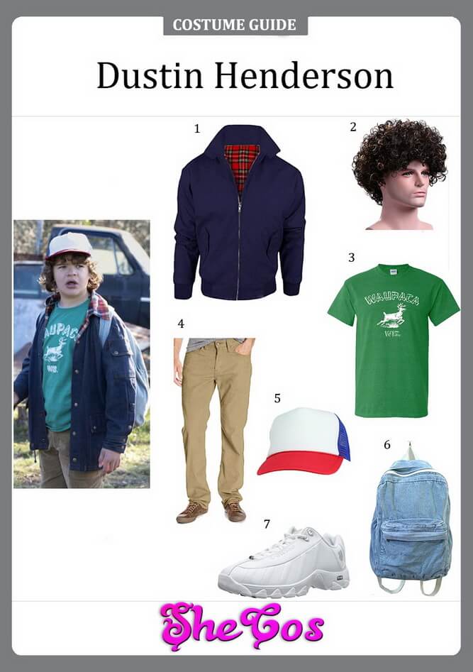 How to Get The Dustin Stranger Things Costume | SheCos Blog