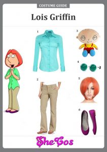 The DIY Guide for Lois Griffin Costume of Family Guy | SheCos Blog