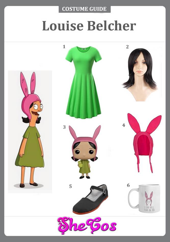 How to Get Your Lovely Louise Belcher Costume