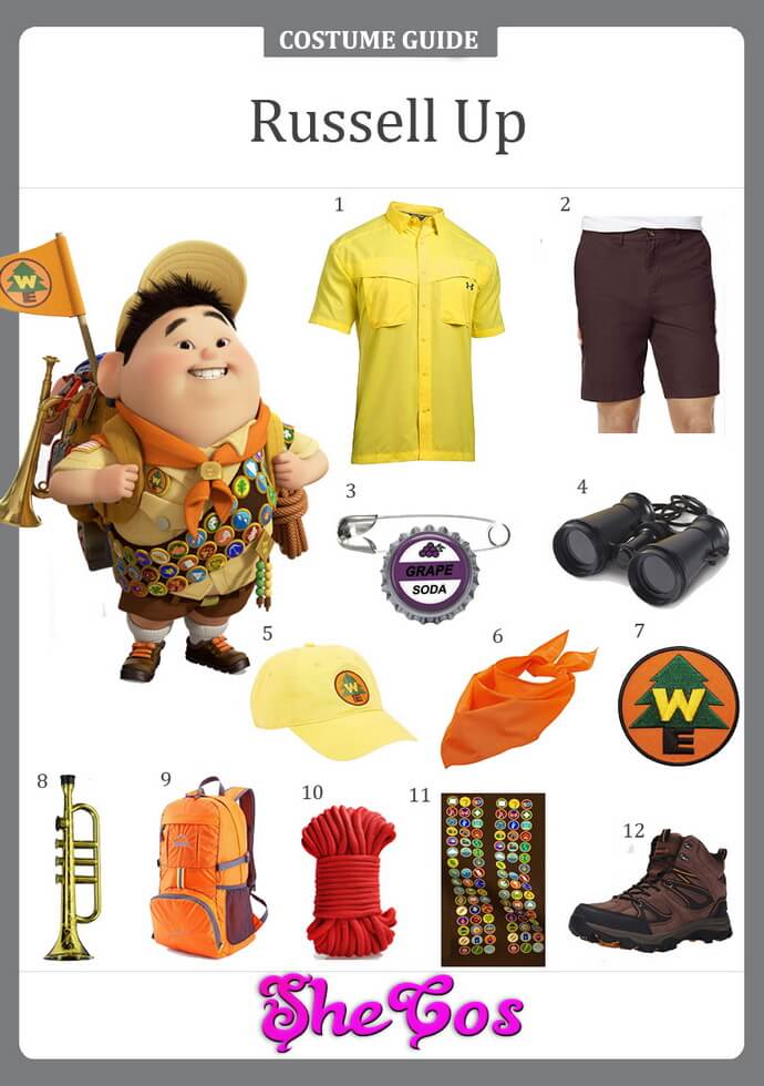 Complete Guide To Russell Up Costume Shecos Blog