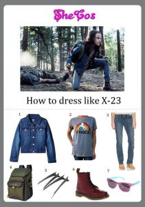 How To Dress Like Female Wolverine X-23 | SheCos Blog