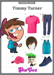 Easy Ways to DIY Timmy Turner Costume | SheCos Blog