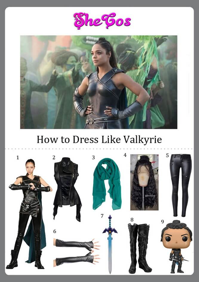 How To Make A Valkyrie Costume For Halloween | SheCos Blog