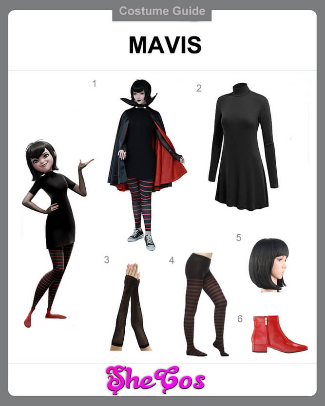 Hotel Transylvania Kid's Mavis Costume