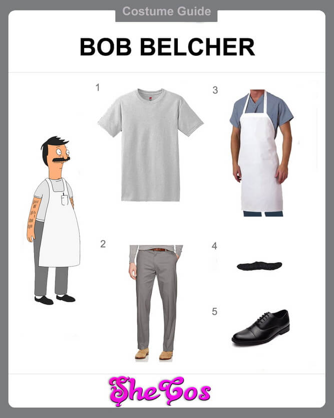 Dress Like Bob Belcher Costume