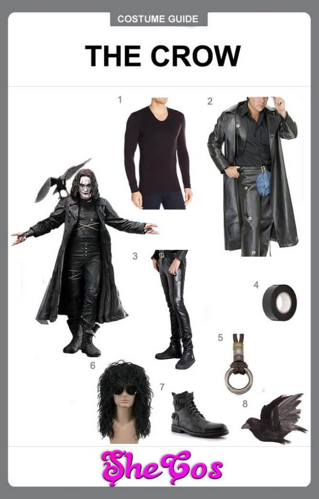 The Complete Guide To DIY The Crow Costume SheCos Blog