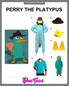 How To Make A Perry The Platypus Costume From Phineas and Ferb | SheCos