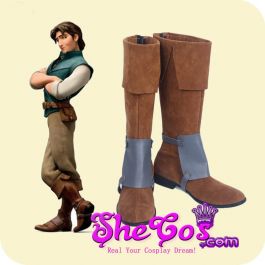 Tangled Flynn Rider Cosplay Boots