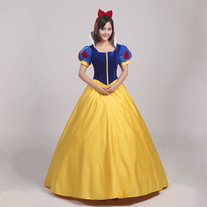 KAWELL Snow White Dress Princess Dress Up Halloween Masquerade Costume -  Walmart.com